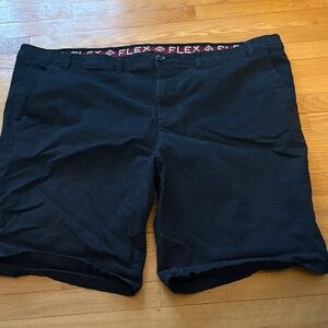 Point Zero Black Cargo Shorts
